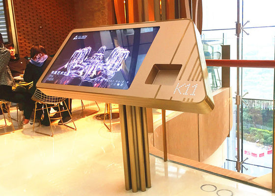 Çin Barkod Tarayıcı ile Süpermarket Dijital Bilgi Kiosk / 42 inç Dokunmatik Ekran Tedarikçi