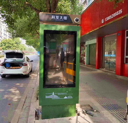 Çin Otobüs Durağı Reklamcılık İçin Genel Dış Mekan Android Windows Dijital Tabela Toz Koruması Tedarikçi