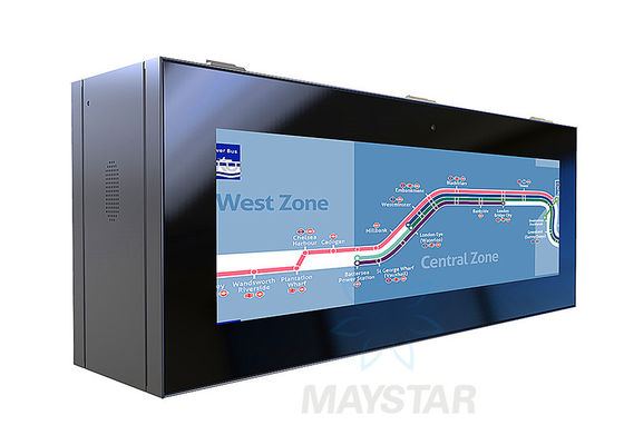 Çin Otobüs İstasyonu İçin Yüksek Parlaklık Dijital Tabela / Wifi Dijital Dijital Tabela LCD Ekran Tedarikçi