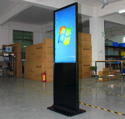 Çin Ultra İnce LCD Dijital Tabela Ekranı, Mağaza Reklam Ekranları CE Onaylandı Tedarikçi