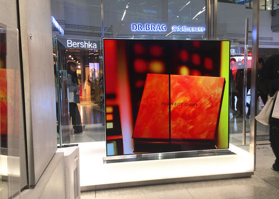 Çin Maystar Dijital Reklamcılık Ekran Çift Taraflı OLED Monitör 55 inç Tedarikçi