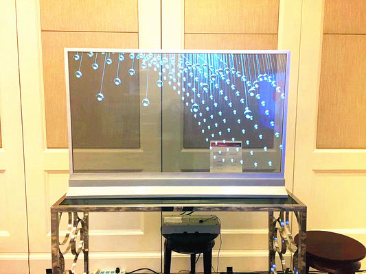 Çin Özel Ajans, Zincir Mağazalar için Orijinal LG Şeffaf OLED Ekran Paneli Tedarikçi