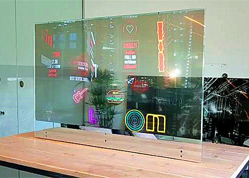 Çin Özel Boyut OLED Clear Display / Yatay Şeffaf OLED Panel Tedarikçi