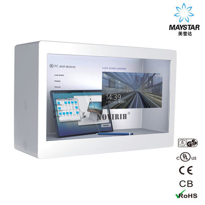 Çin Bina ve Asansör Odası Süpermarket için Modern Şeffaf LCD Ekran Tedarikçi