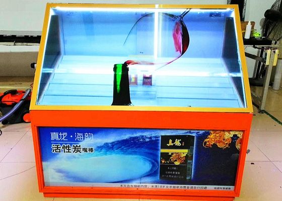 Çin Su geçirmez Şeffaf LCD Ekran WiFi Veya Ağ Kablosunu Takın Tedarikçi