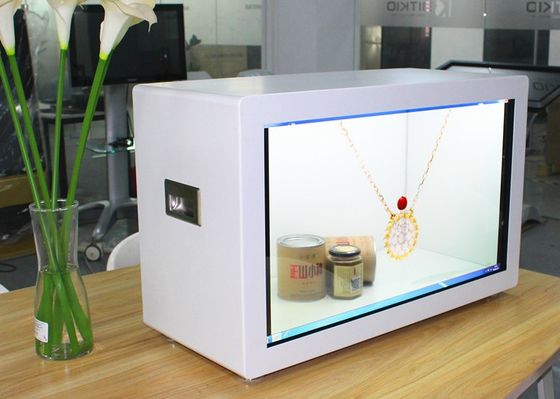 Çin Çok Renkli Şeffaf Dijital Ekran / Alışveriş Merkezi Şeffaf LCD Ekran Tedarikçi