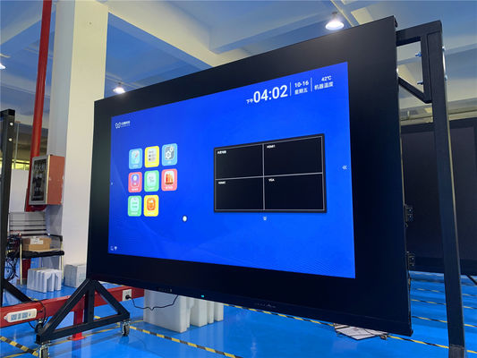 Çin TV 4K Dokunmatik Ekran 55 İnç Akıllı İnteraktif Beyaz Tahta Monitörü Tedarikçi