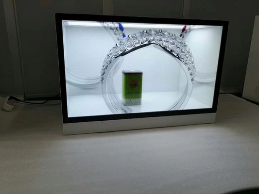 Kapalı Reklamcılık için 32 inç 42 inç Şeffaf LCD Ekranlı Masa Üstü Stili Tedarikçi